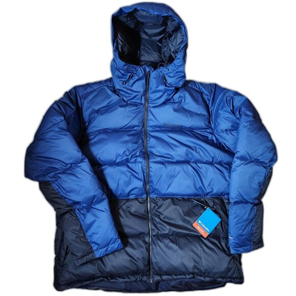 Columbia Slope Style Jacket Men’s XXL | Blue | Omni-Heat | Hooded | NWT - Picture 1 of 14